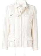 Zadig & Voltaire Striped Pattern Jacket - Neutrals