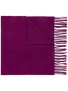 Gieves & Hawkes Classic Scarf - Pink & Purple