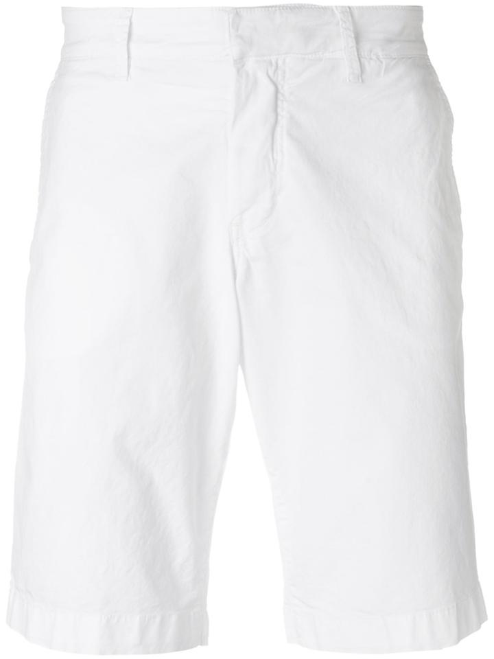 Fay Chino Shorts - White