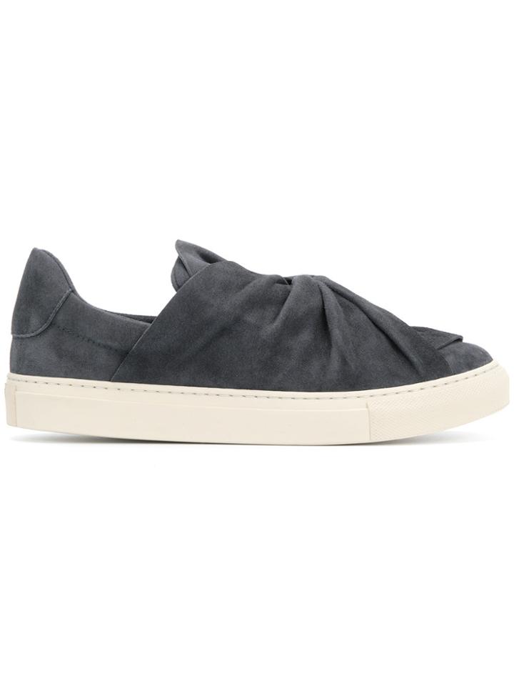 Ports 1961 Ruffle Bow Sneakers - Grey