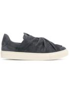 Ports 1961 Ruffle Bow Sneakers - Grey