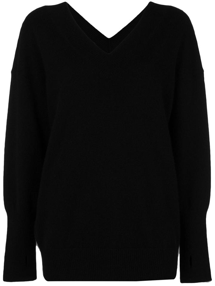 Tom Ford Oversized Slouchy Sweater - Black
