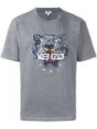 Kenzo 'tiger' T-shirt, Men's, Size: Xxl, Grey, Cotton