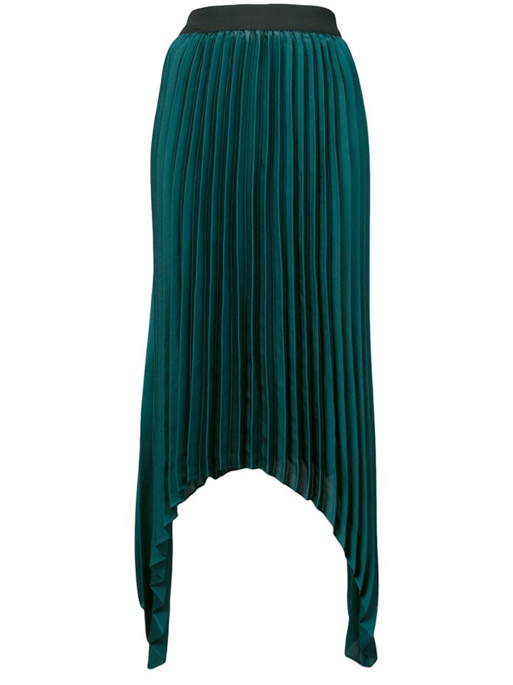 By Malene Birger Nicanora Pleated Skirt - Green