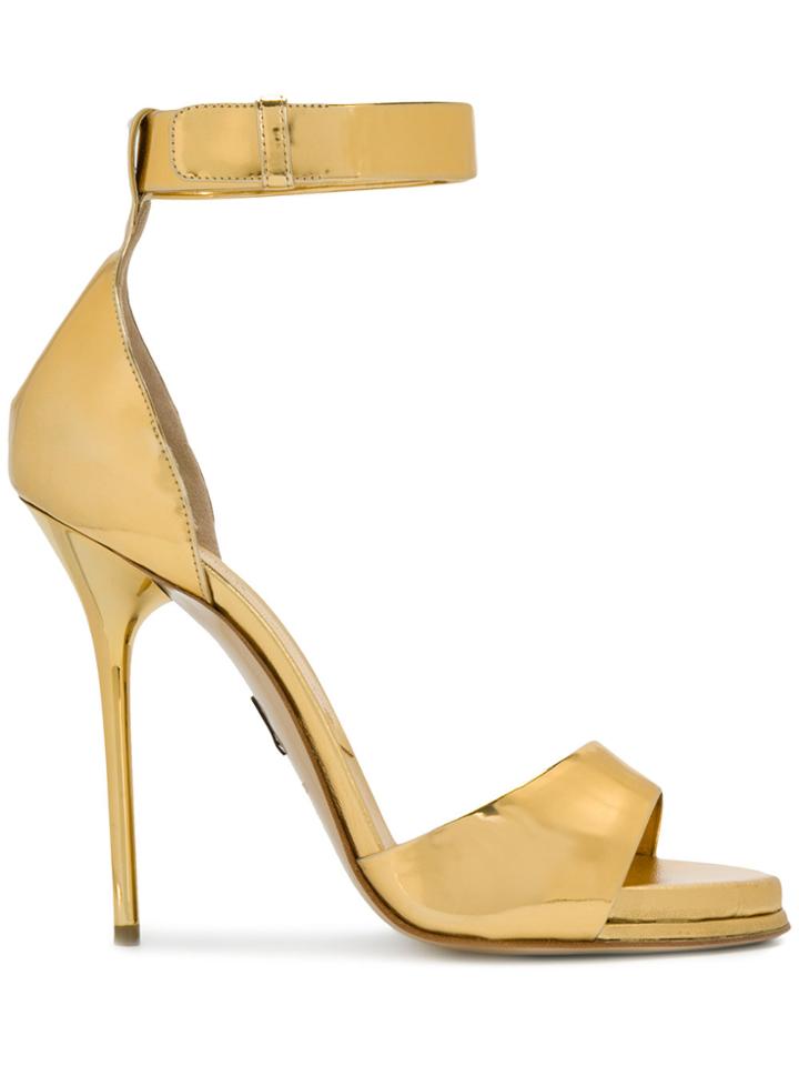 Paul Andrew Metallic Open-toe Sandals