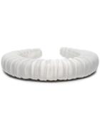 Bluetiful Milano Satin Padded Headband - White