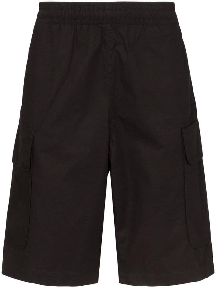 Our Legacy Elasticated-waist Cargo Shorts - Black