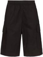 Our Legacy Elasticated-waist Cargo Shorts - Black