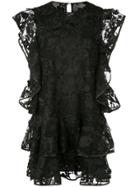 Cynthia Rowley Madison Lace Mini Dress - Black