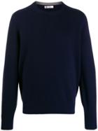 Brunello Cucinelli Relaxed-fit Crew-neck Jumper - Blue