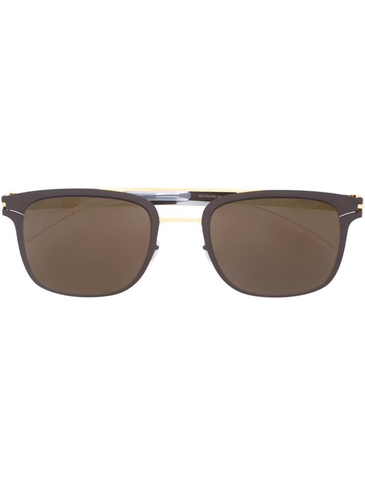 Mykita 'kubick' Sunglasses - Metallic