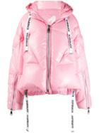 Khrisjoy Hooded Puffer Jacket - Pink