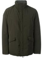 Herno Field Reversible Jacket, Men's, Size: 52, Green, Feather Down/polyamide/polyester/polyurethane