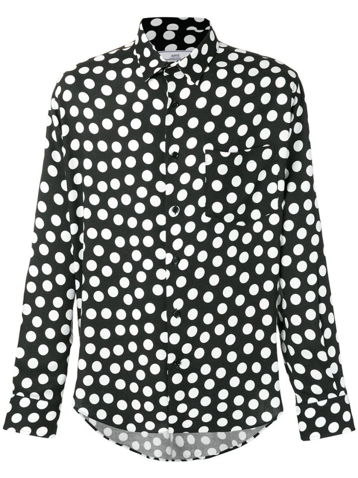 Ami Alexandre Mattiussi Large Fit Shirt - Black