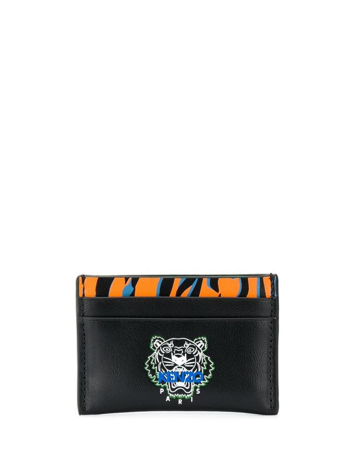 Kenzo Tiger Logo Cardholder - Black