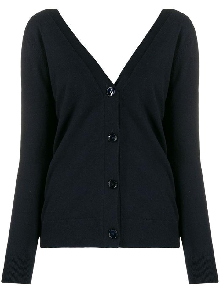 Ps Paul Smith V-neck Cardigan - Blue