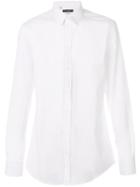 Dolce & Gabbana - Classic Long Sleeve Shirt - Men - Cotton - 39, White, Cotton