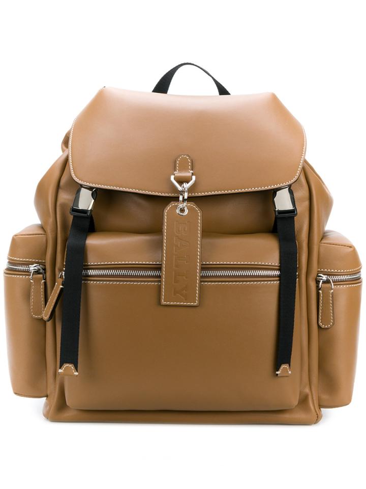 Bally Crew Backpack - Brown