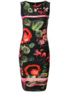 Jean Paul Gaultier Pre-owned Printed Fitted Dress - Multicolour