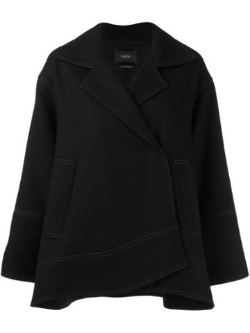 Odeeh Bell Longsleeved Jacket, Women's, Size: 36, Black, Cotton/polyester/spandex/elastane/virgin Wool