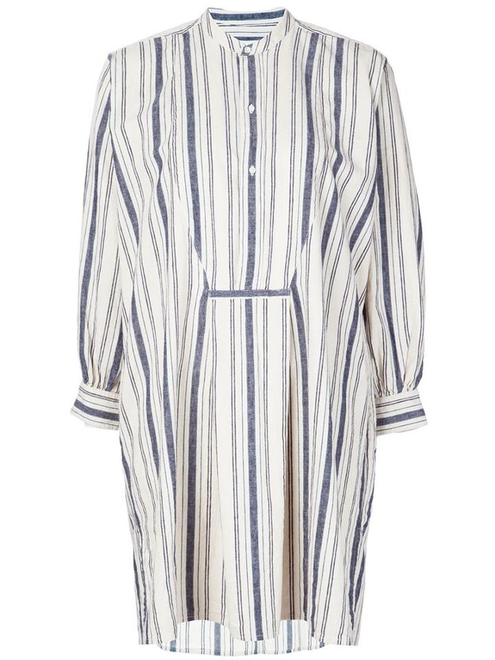 Nili Lotan Striped Shirt Dress