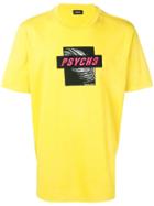 Diesel Regular T-shirt With Patches - Yellow