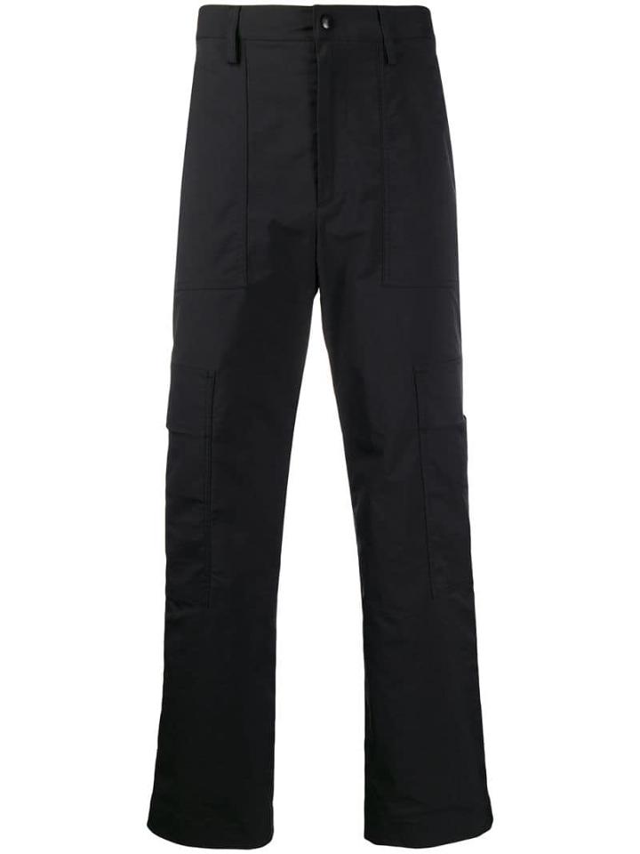 Valentino Straight Leg Trousers - Black