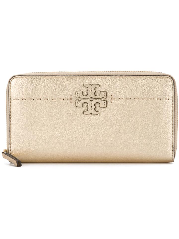 Tory Burch Continental Wallet - Metallic