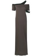 Lost & Found Ria Dunn Elasticated Panel T-shirt Dress - Grey