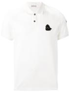 Moncler - Shark Detail Polo Shirt - Men - Cotton - L, White, Cotton