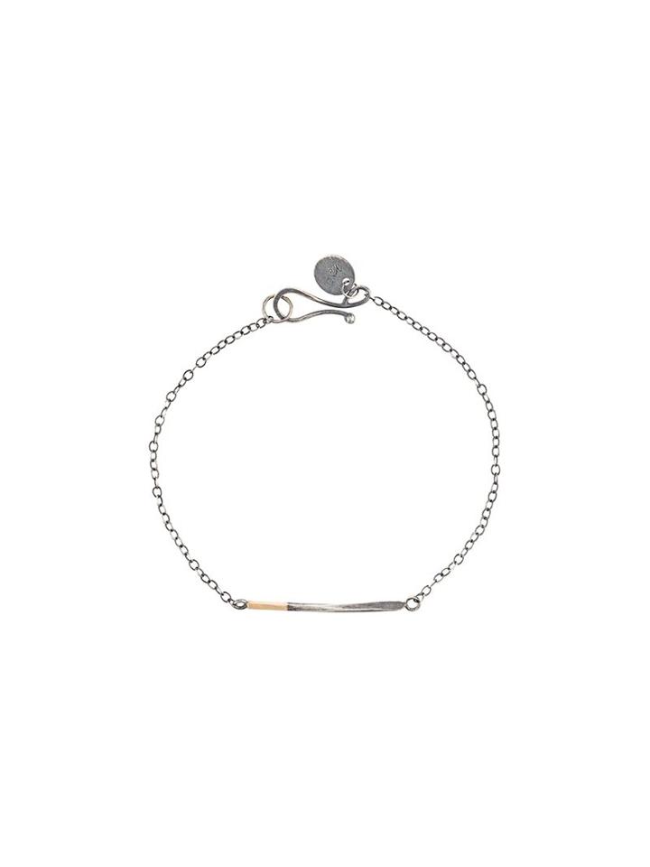 Melissa Joy Manning Peg Awl Chain Bracelet, Women's, Grey