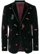 Gucci Embroidered Monaco Jacket - Black