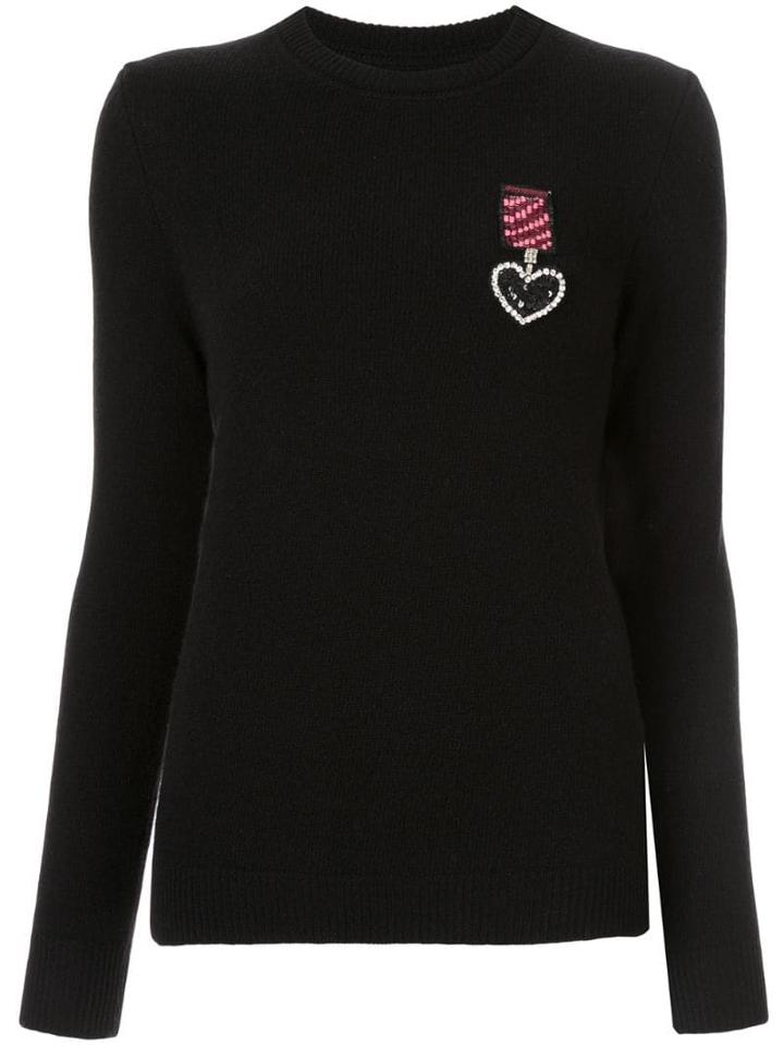 Markus Lupfer Medal-embellished Jumper - Black