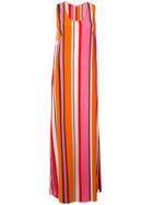 P.a.r.o.s.h. Sweden Striped Maxi Dress - Multicolour