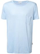 Onia Chad Linen T-shirt, Size: Large, Blue, Linen/flax