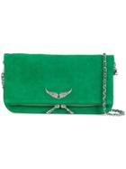 Zadig & Voltaire Zadig & Voltaire Wgap2008f Gazon Furs & Skins->calf