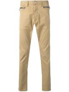 Balmain Slim Fit Trousers - Neutrals