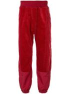Undercover Corduroy Panelled Track Pants - Red