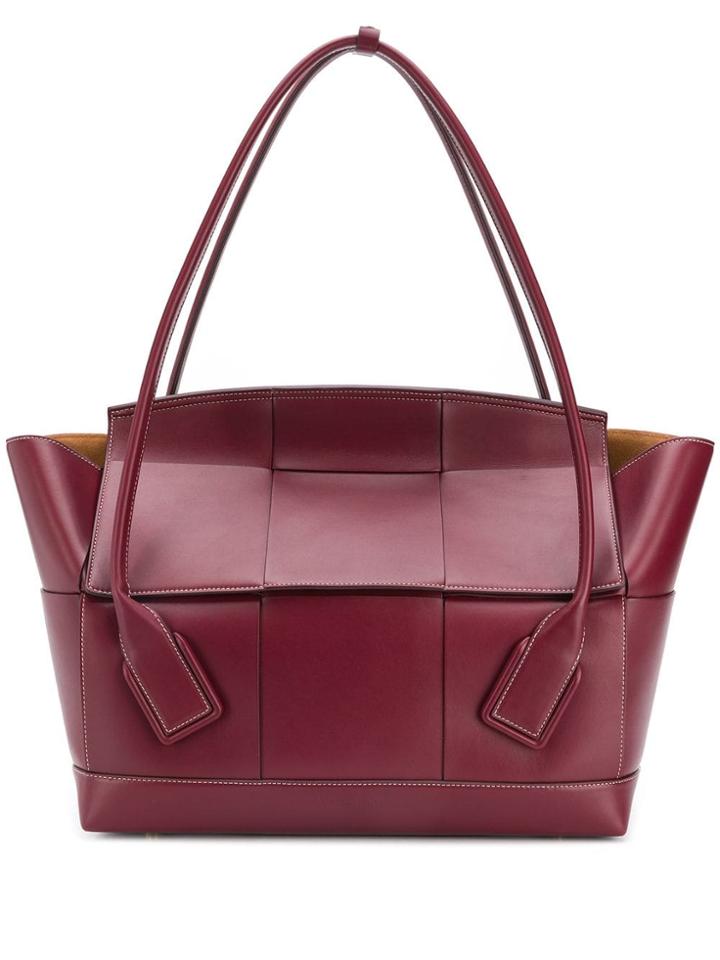 Bottega Veneta Arco 56 Shoulder Bag - Red