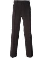 Canali Straight Trousers - Brown