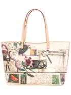 Etro Multi Print Tote Bag, Women's, Cotton/nylon/polyester/pvc