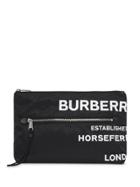 Burberry Horseferry Print Pouch - Black