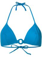 Eres Circle Triangle Shaped Bikini Top - Blue