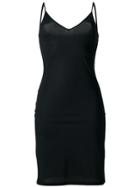 Jil Sander Open Knit Dress - Black