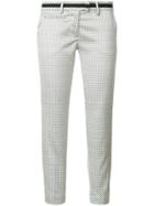 Mason Graphic Print Trousers - Grey