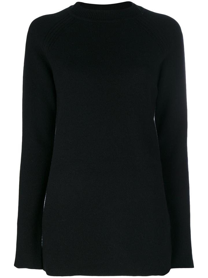 Y-3 Fitted Knitted Sweater - Black