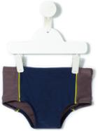 Lygia E Nanny Kids Panelled Swim Trunks, Boy's, Size: 6 Yrs, Blue