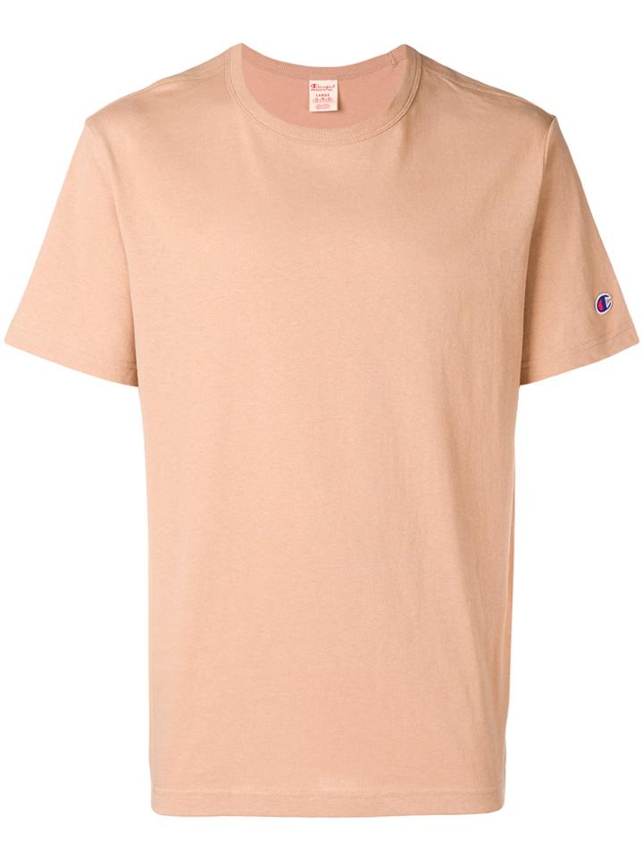 Champion Small Logo T-shirt - Nude & Neutrals