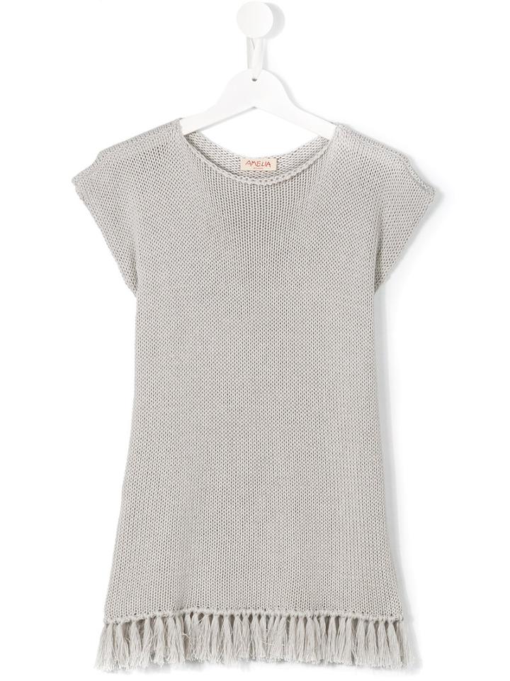 Amelia Milano Glory Dress, Girl's, Size: 6 Yrs, Grey