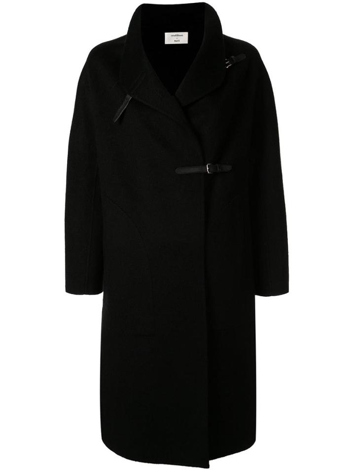Onefifteen Buckled Duffle Coat - Black
